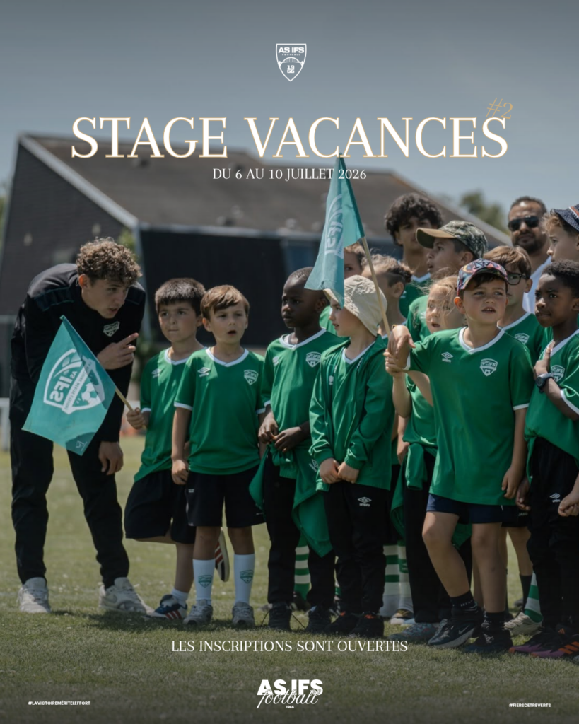 as ifs stage vacances juillet